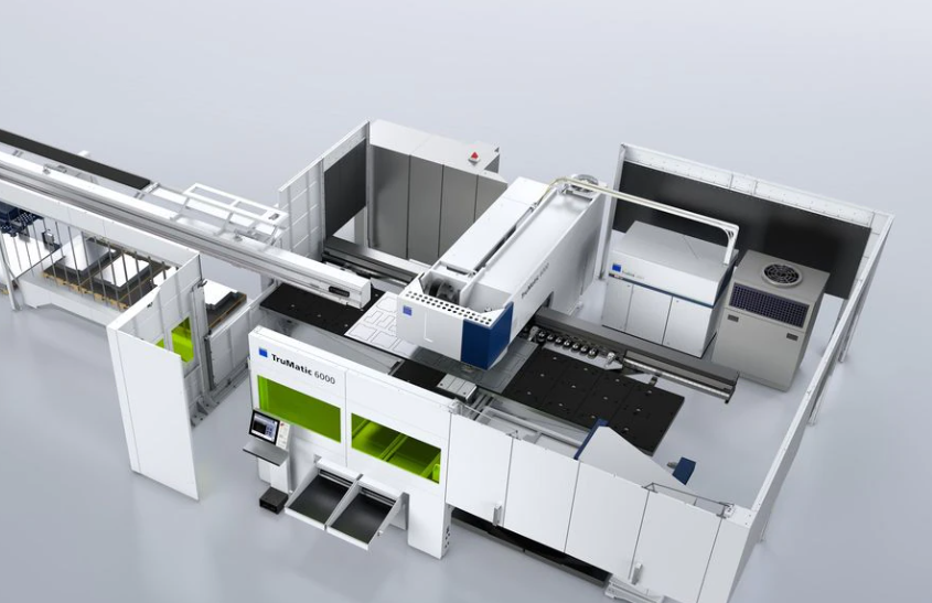 Вырубной лазерный станок Trumpf TruMatic 6000 fiber