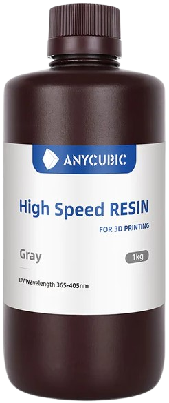 Фотополимер Anycubic High Speed Resin, серый (1 кг)