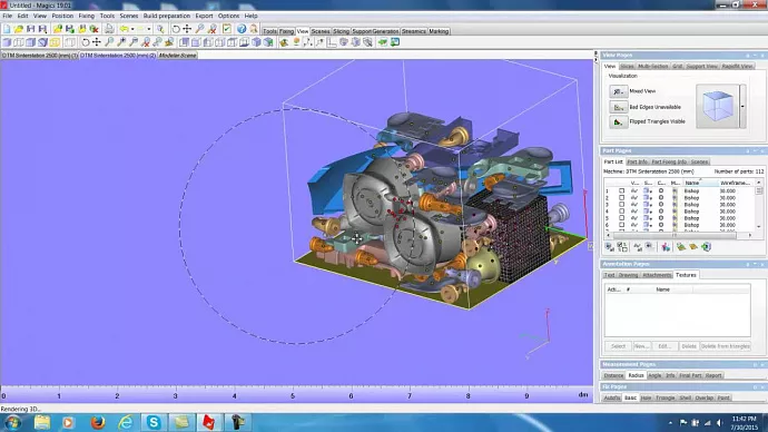 Программный продукт Materialise Magics Sinter Module