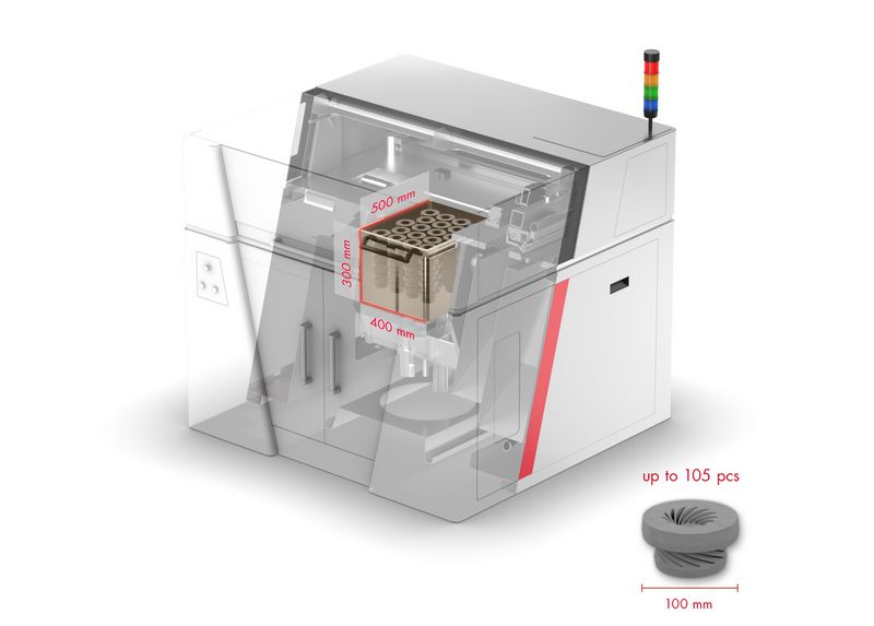 3D принтер Voxeljet VX 500