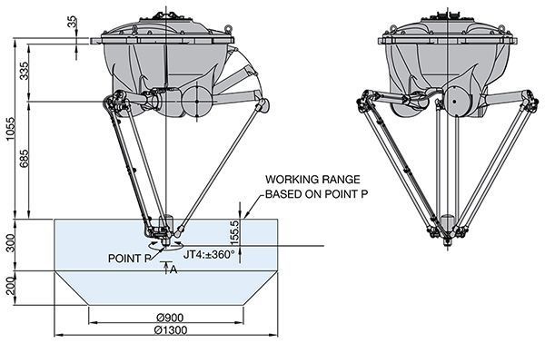 Робот Kawasaki YF003N