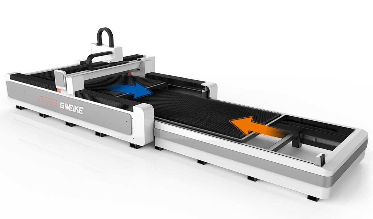 Волоконный станок лазерной резки металла и труб G-Weike GCR Series