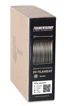 Пластик Filamentarno! PETg Standart металлик 750 г, 1.75 мм