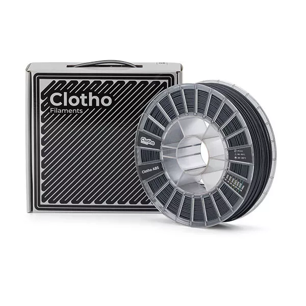 Нить полимерная для 3D принтера Clotho ABS Dark Grey