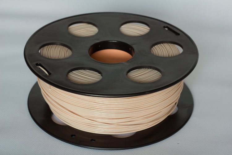 PLA пластик Bestfilament для 3D-принтеров кремовый 0,5 кг 1,75 мм