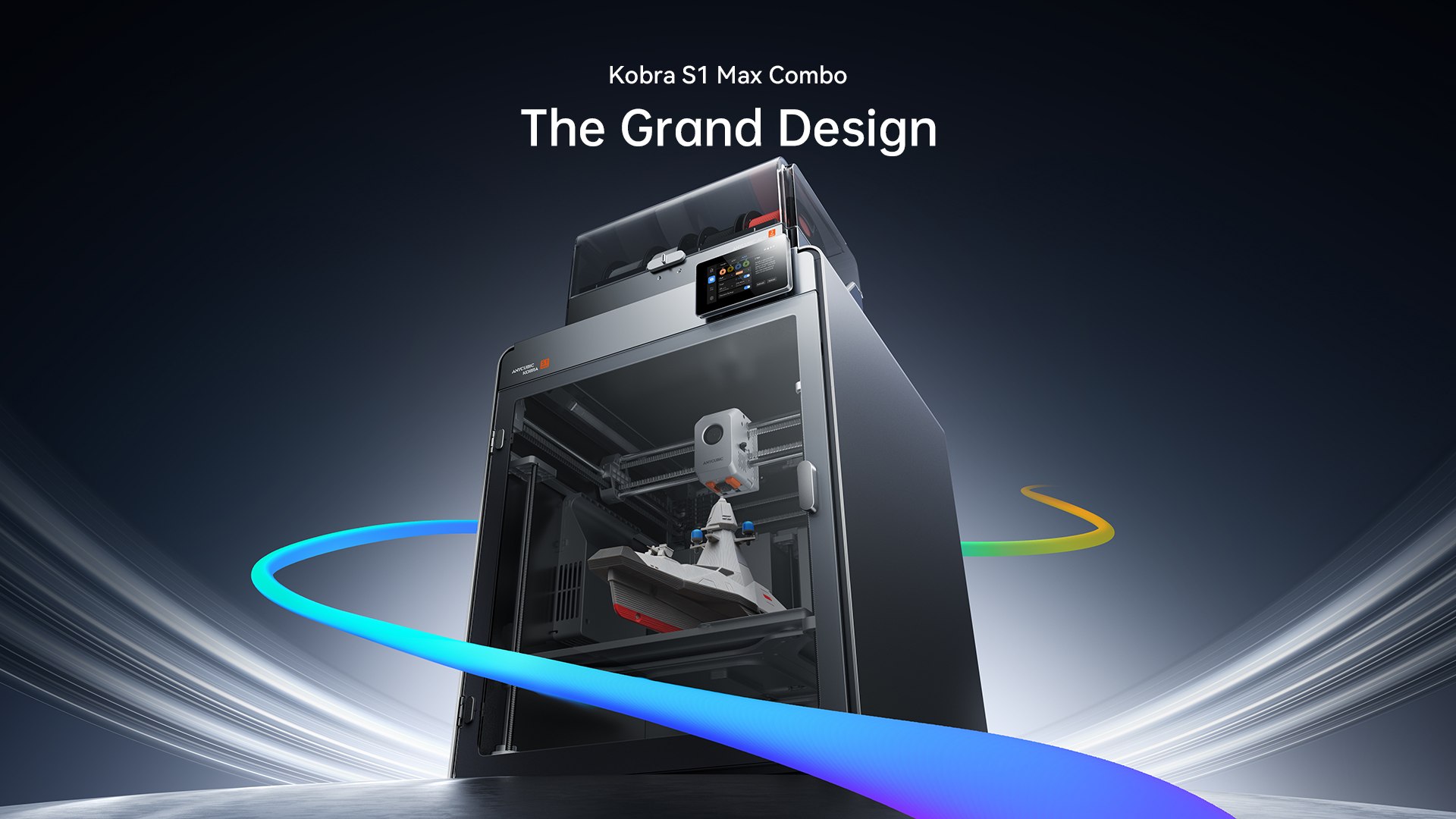 3D принтер Anycubic Kobra S1 Max Combo