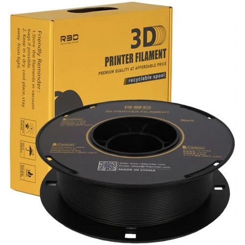 Carbon пластик Solidfilament 1,75 мм черный 1 кг