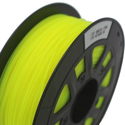 ABS пластик 1,75 мм SolidFilament флуоресцентный желтый 1 кг