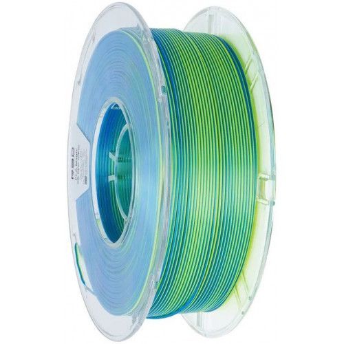 PLA Silk Dualcolor пластик Solidfilament 1,75 мм желто-синий 1 кг