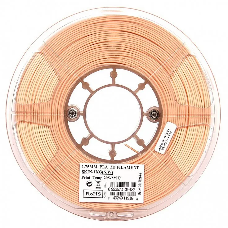 Катушка пластика PLA+ ESUN 1.75 мм 1кг., бежевая
