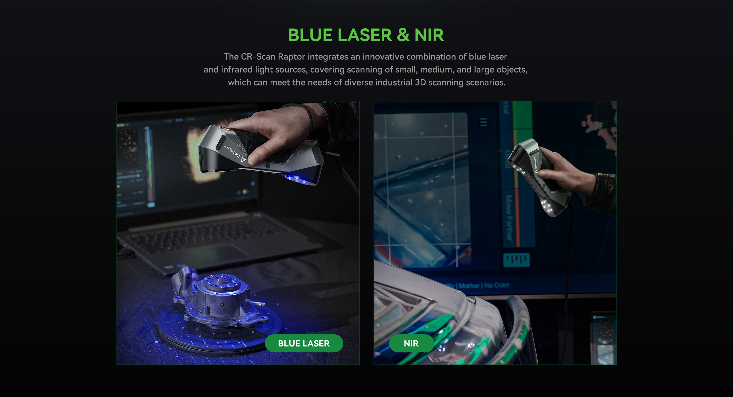3D сканер Creality CR-Scan Raptor