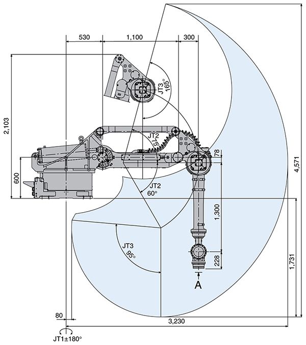 Робот Kawasaki ZT165U