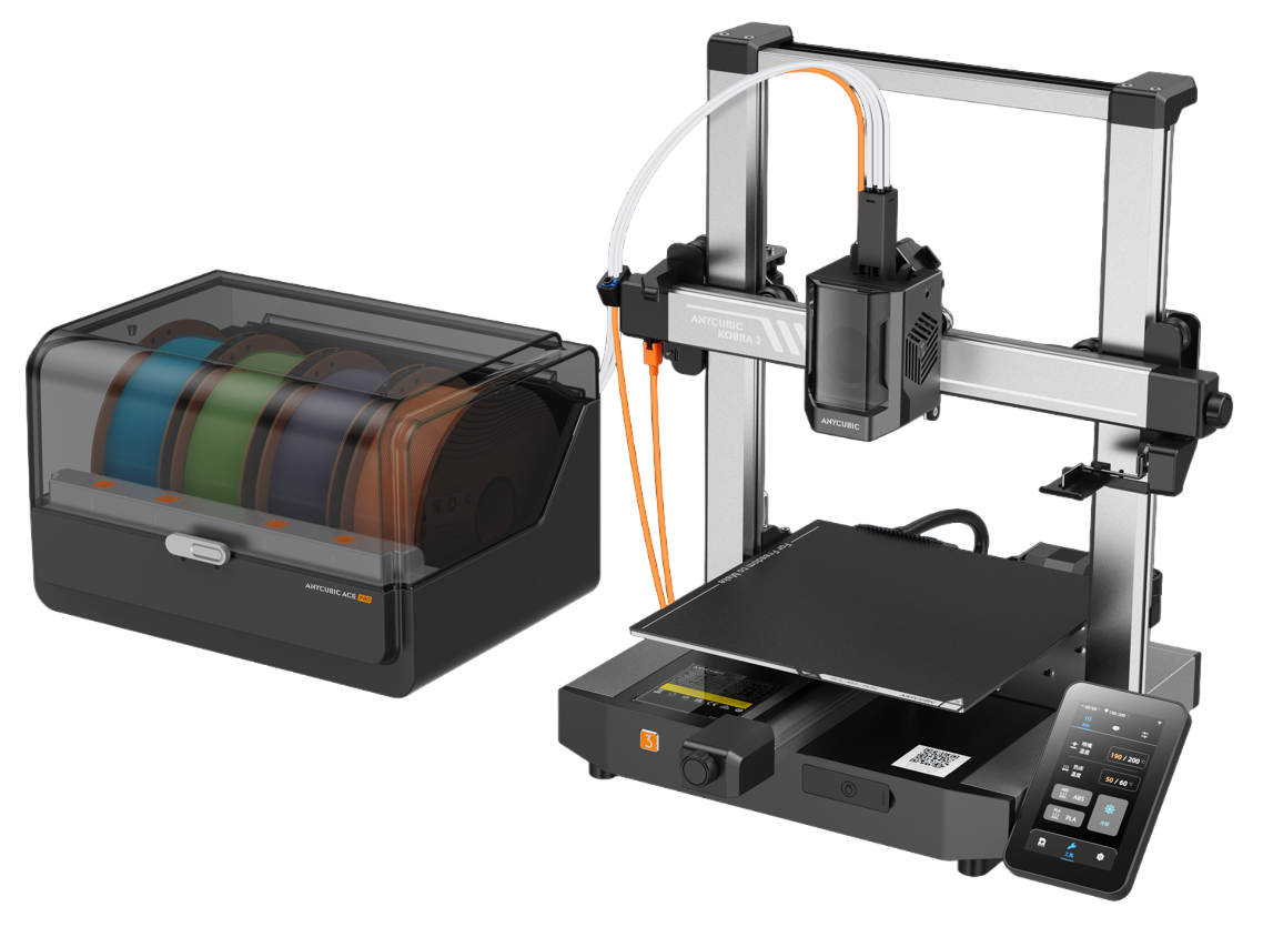 3D принтер Anycubic Kobra 3 Combo