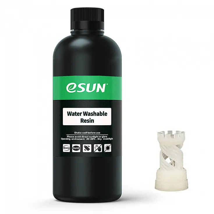 Фотополимер ESUN Water Washable белый (0,5 кг)