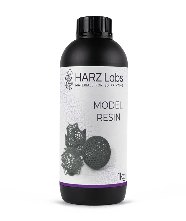 Фотополимер HARZ Labs Model Grey, серый (1 кг)