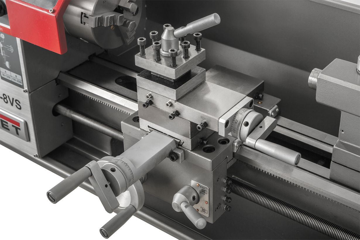 Настольный токарный станок по металлу JET BD-8VS