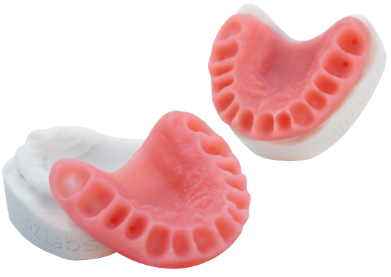 Фотополимер HARZ Labs Dental Pink, розовый (1 кг)