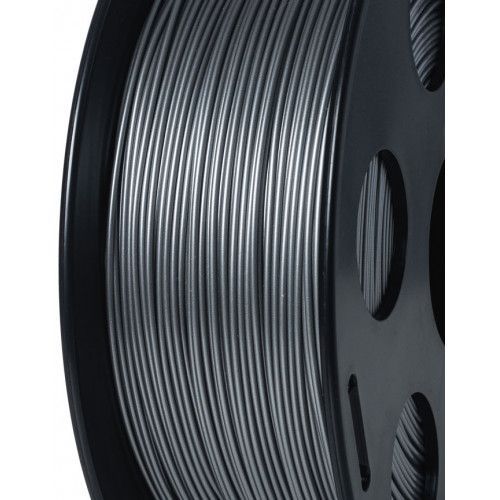 PLA пластик Solidfilament 1,75 мм серебристый металлик 1 кг