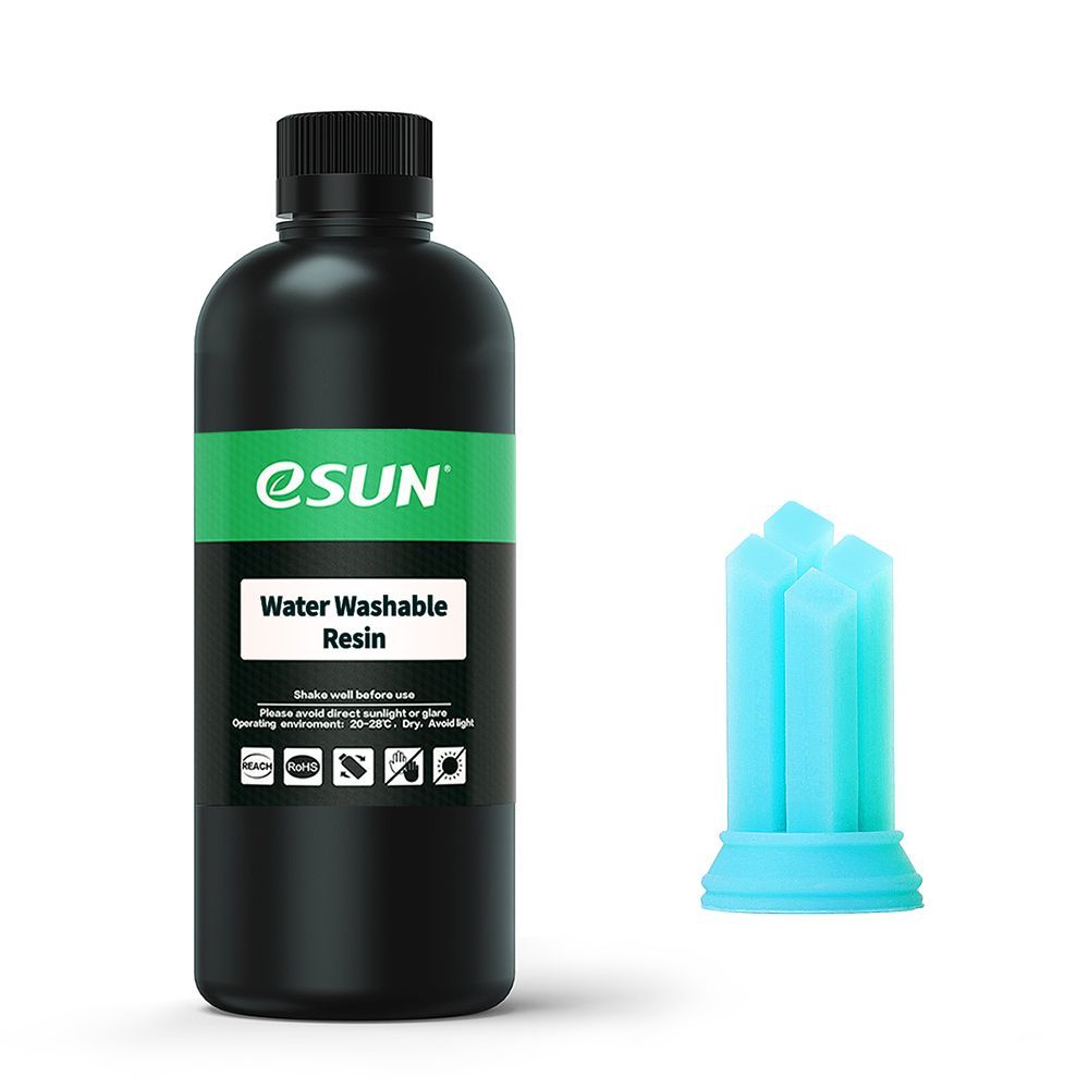 Фотополимер ESUN Water Washable голубой (0,5 л)