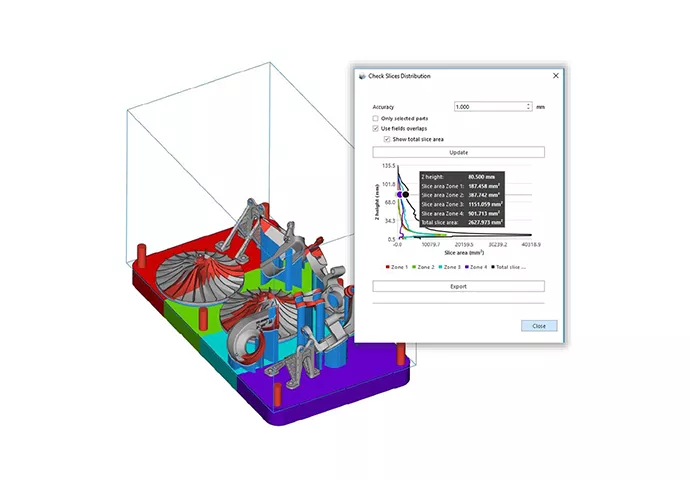 Программный продукт Materialise Magics Slice Module