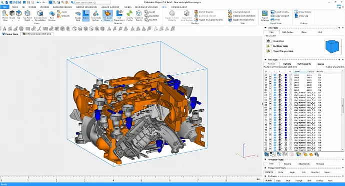 Программный продукт Materialise Magics Sinter Module