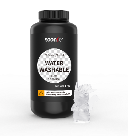 Фотополимер Soonser Water Washable прозрачный