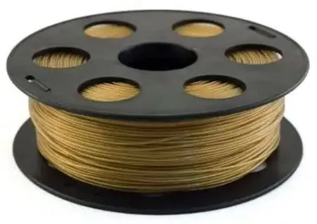 PETg пластик Bestfilament для 3D-принтеров латунный 1 кг 1,75 мм